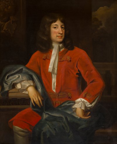Portræt af Sir Thomas Wilbraham, 3rd Bt. (1630-1692), ca. 1664-92 (olie på lærred) af Simon Peeterz Verelst