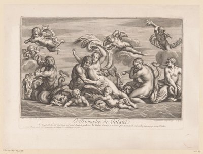 Triomf van Galatea af Simon Thomassin
