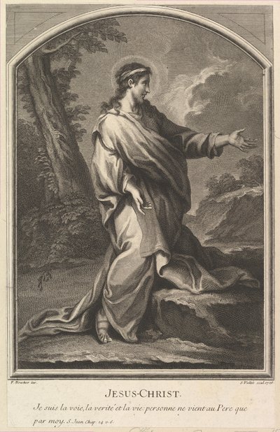 Jesus Kristus, 1726. af Simon Vallee