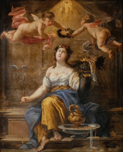 An Allegory of Public Felicity (olie på lærred) af Simon Vouet