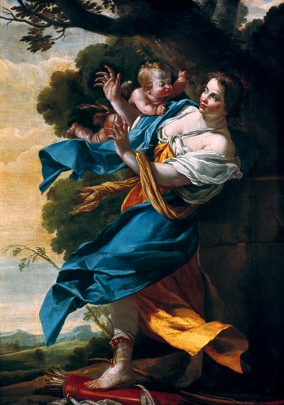 Kærligheden som hævnes, 1600-tallet. af Simon Vouet