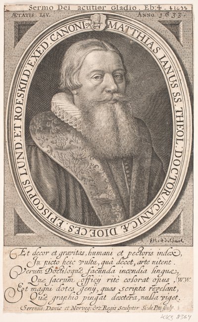 Biskop Mads Jensen af Simon de Pas