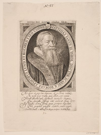 Biskop Mads Jensen af Simon de Pas