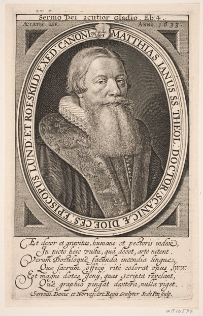 Biskop Mads Jensen af Simon de Pas