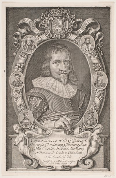 Christian IV af Simon de Pas
