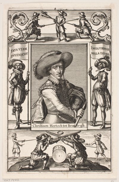 Hertug Christian af Braunschweig af Simon de Pas