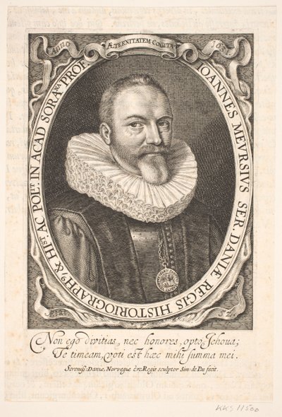 Johannes Meursius, congelig histograf af Simon de Pas