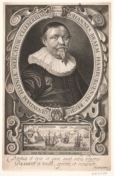 Købmanden Johan Braem af Simon de Pas