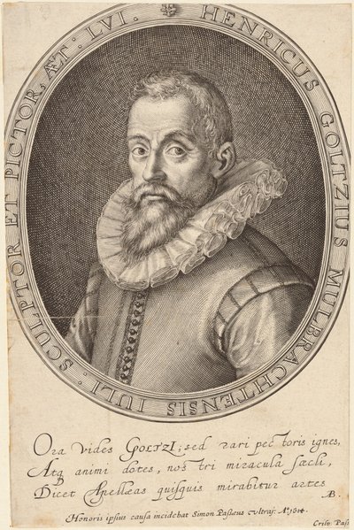 Hendrik Goltzius af Simon de Passe
