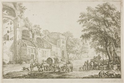 Markedsby af Simon de Vlieger