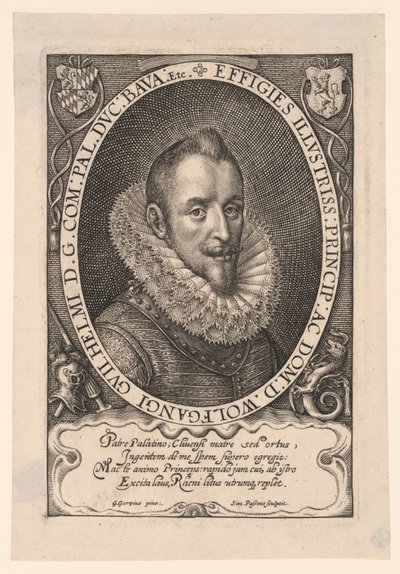 Wolfgang Wilhelm, greve af Pfalz af Simon van de Passe