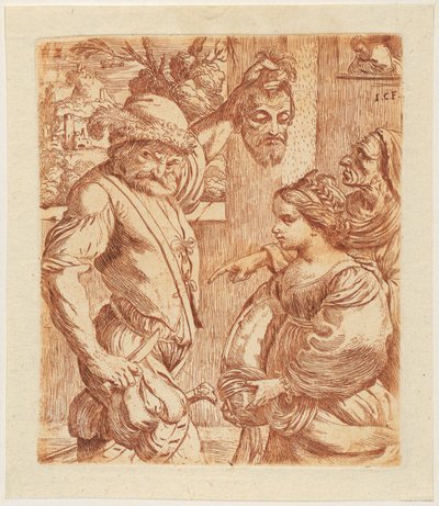 Heiliger Antonius von Padua af Simone Cantarini