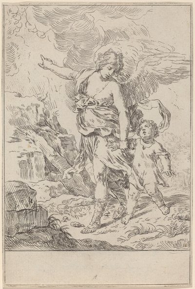 Skytsengelen af Simone Cantarini