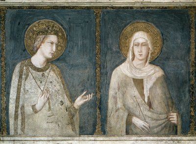St. Elizabeth af Ungarn (eller Thüringen af Simone Martini
