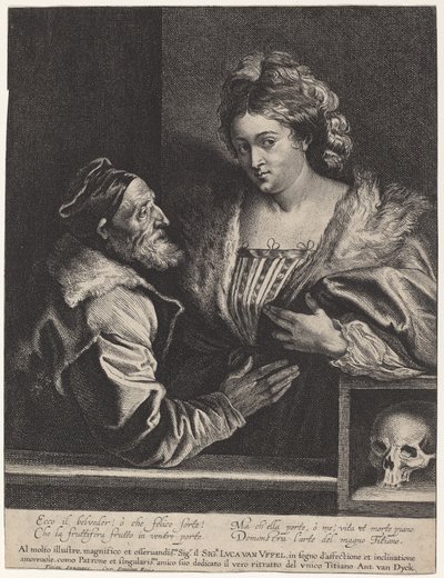 Tizians elskerinde af Sir Anthony van Dyck