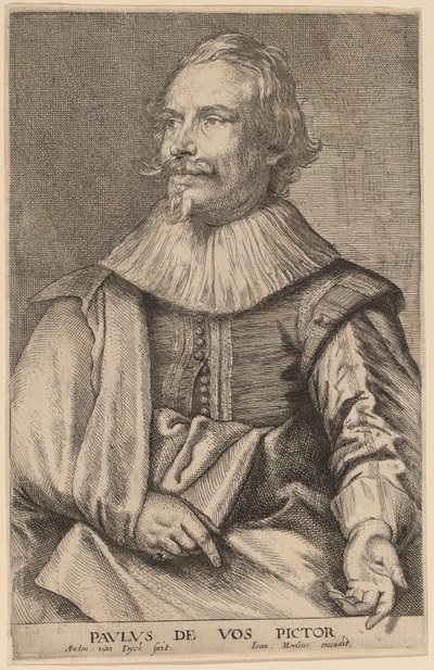 Paul de Vos af Sir Anthony van Dyck and Joannes Meyssens
