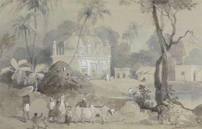 Moskeen ved Borranypore af Sir Charles D