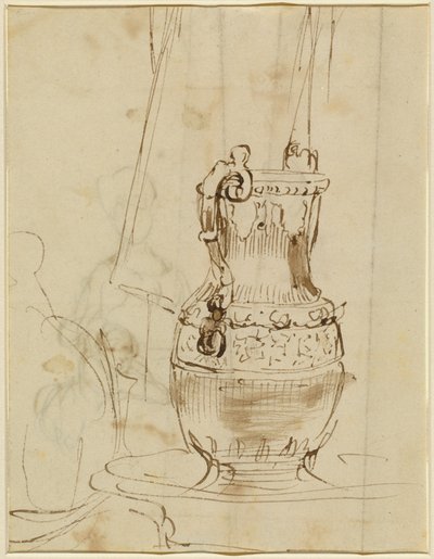 En udsmykket æver [recto] af Sir David Wilkie