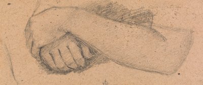 Armene på pigen, der står i midten af Sir David Wilkie