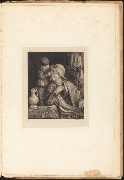 Den flamske Moder af Sir David Wilkie