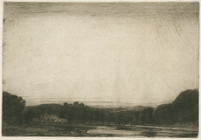 A Valley of the Ardennes [Belgisk sæt: nr. 10] af Sir David Young Cameron