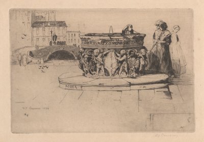 En venetiansk fontæne [norditaliensk sæt: nr. 7] af Sir David Young Cameron