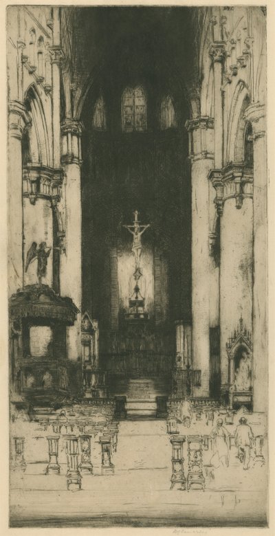Notre Dame, Dinant [belgisk sæt: nr. 8] af Sir David Young Cameron