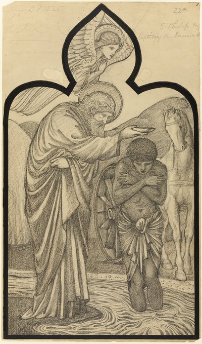 Sankt Filip døber evnukken af Sir Edward Burne Jones