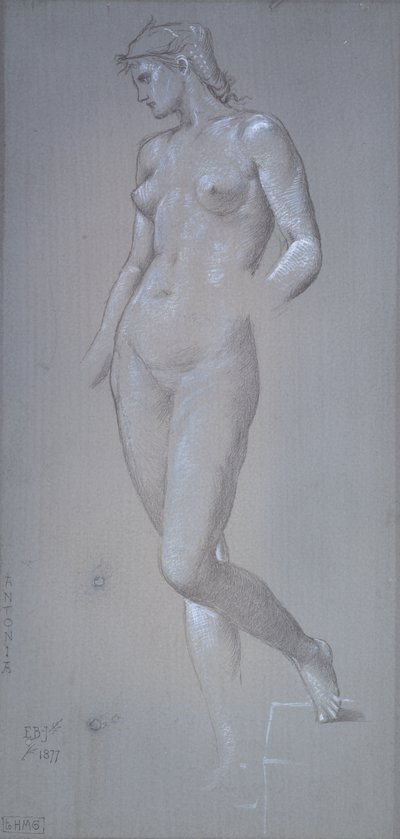 Antonia, 1877 af Sir Edward Coley Burne Jones