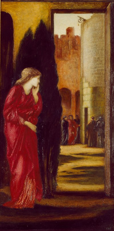 Danäe og det frække tårn, 1872 af Sir Edward Coley Burne Jones