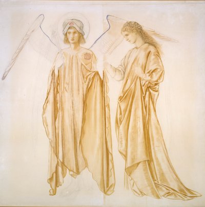 Elsker at bringe Alcestis tilbage fra graven, 1863 af Sir Edward Coley Burne Jones