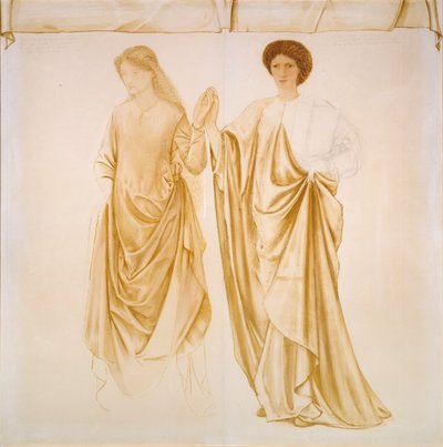 The Two Wives of Jason, før 1872 af Sir Edward Coley Burne Jones