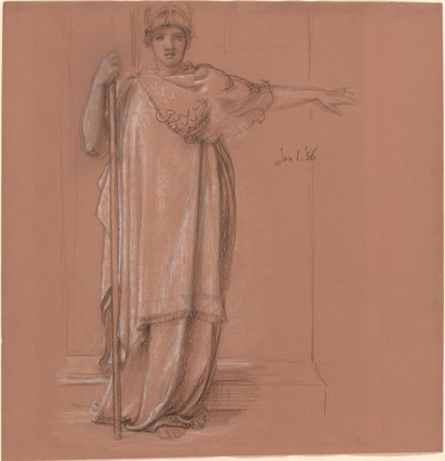 Minerva af Sir Edward John Poynter