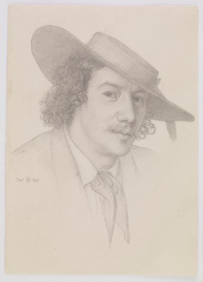 Portræt af Whistler af Sir Edward John Poynter