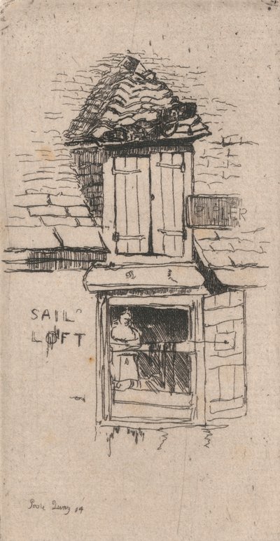 Sejlloft, Poole af Sir Frank Short