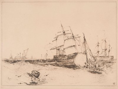 Forsendelse ved indgangen til Medway, nr. 2 af Sir Frank Short