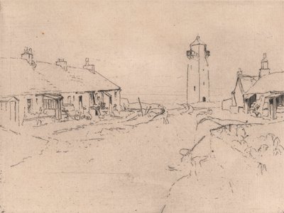 Southerness Light House af Sir Frank Short