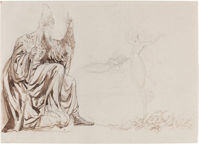 En tryllekunstner af Sir George Hayter