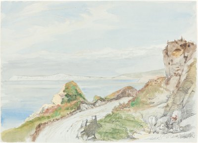 Freshwater Bay, Isle of Wight af Sir George Hayter