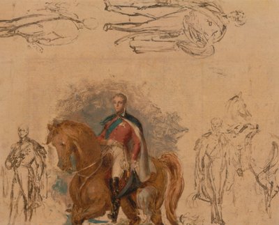 Studier for hertugen af Wellington af Sir George Hayter