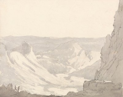 Ben Glog (Nordwales) af Sir George Howland Beaumont seventh Baronet