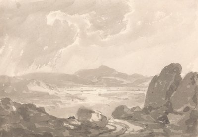 Udsigt over dalen af Sir George Howland Beaumont seventh Baronet