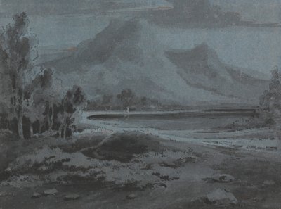 walisisk landskab af Sir George Howland Beaumont seventh Baronet