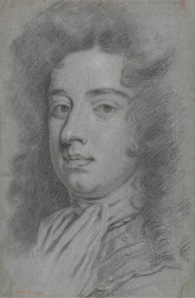 Hoved af en mand af Sir Godfrey Kneller