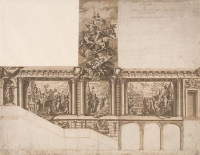 Design til loftsvægge og trapper af Sir James Thornhill