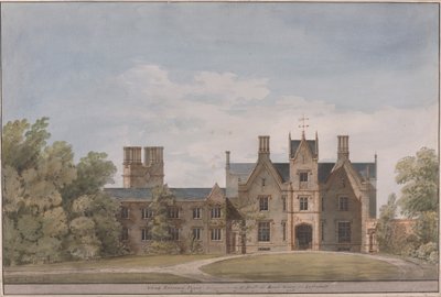 Lilleshall, Shropshire: North Entrance Front af Sir Jeffry Wyatville