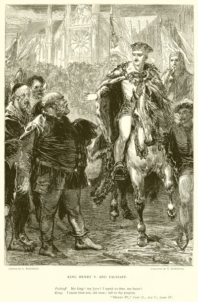 Kong Henrik IV del II af Sir John Charles Robinson