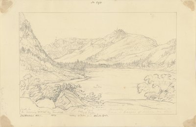 Fassadalen fra den modsatte side af Gries af Sir John Frederick William Herschel
