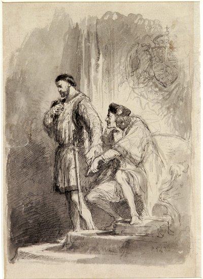 Kong Richard III, c1856-c1859 af Sir John Gilbert