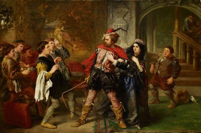 The Taming of the Shrew, 1861. af Sir John Gilbert